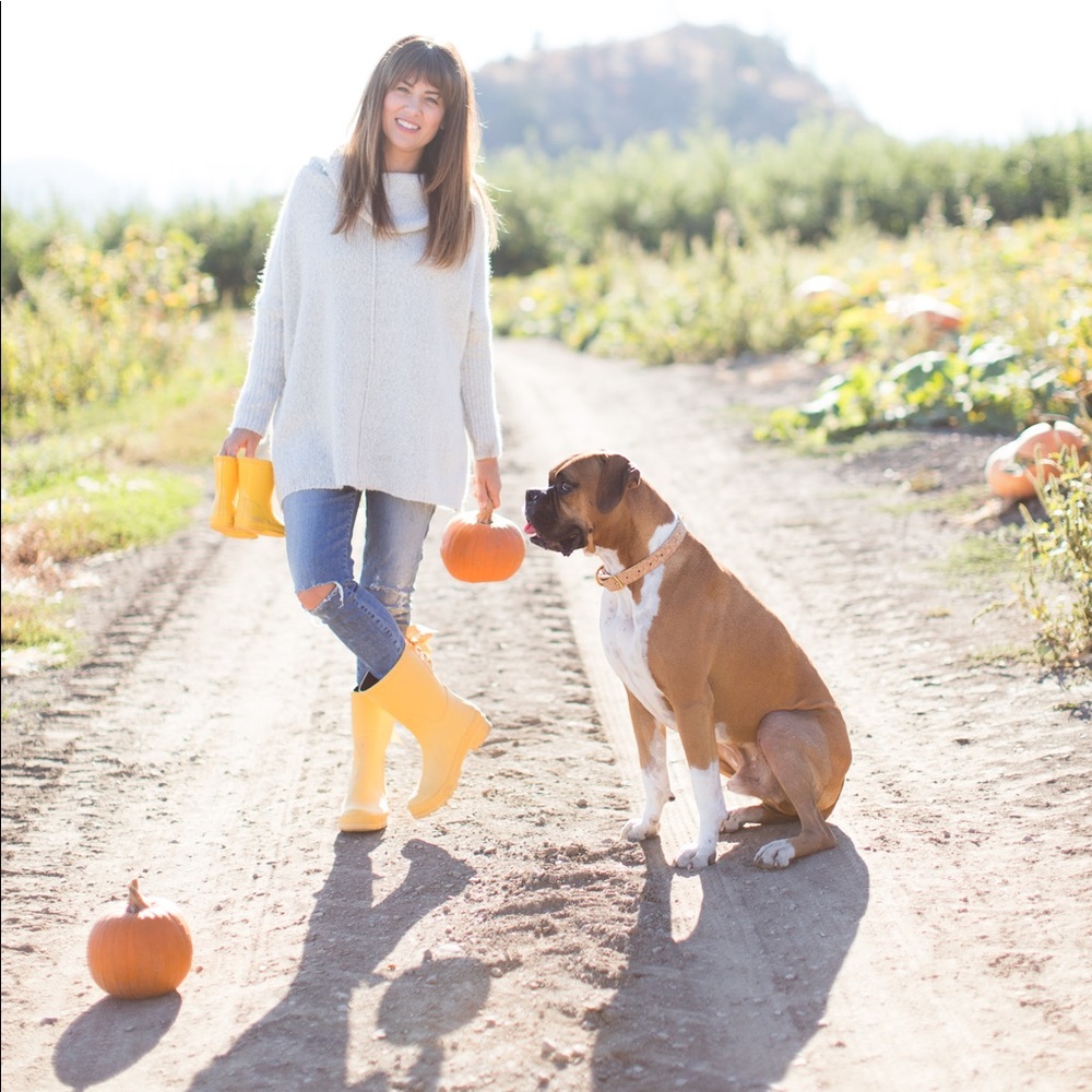 Jillian Harris dreamers Cowell neck sweater